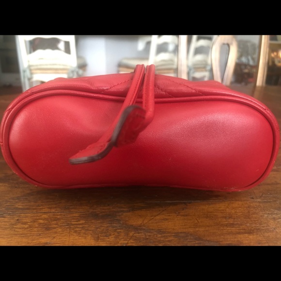 Gucci GG Mini Marmont Drawstring Red Backpack - Picture 4 of 8